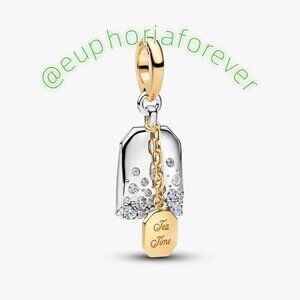 Pandora Bridgerton Tea Bag Dangle Charm